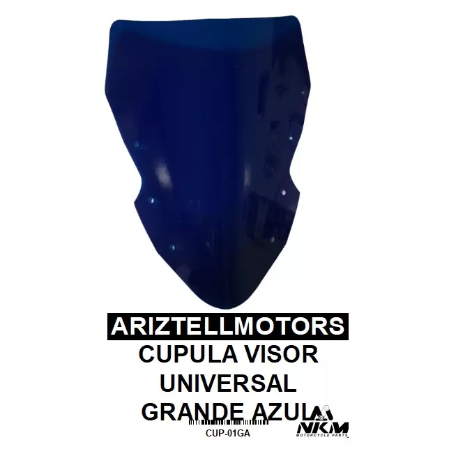 CUPULA VISOR UNIVERSAL AZUL GRANDE