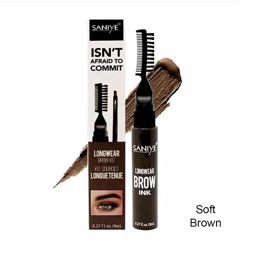 LONGWER BROW KIT SOFT BROWN M320