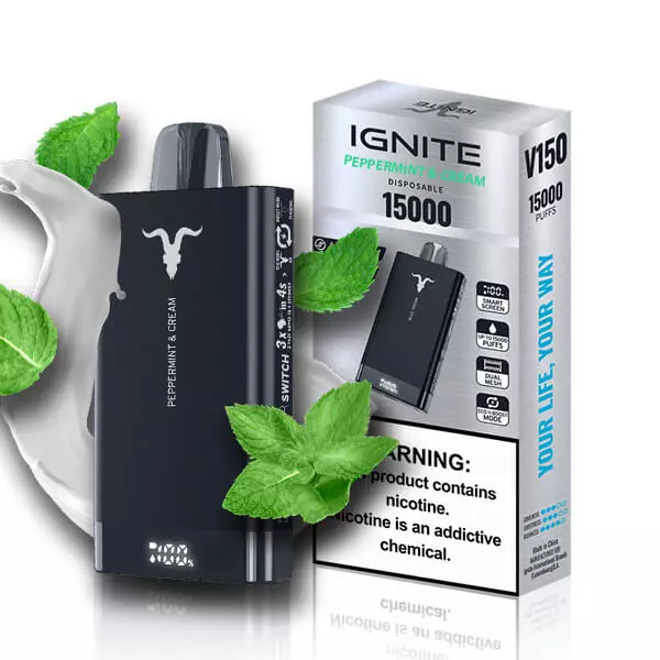 Ignite V15000 Peppermint e Cream