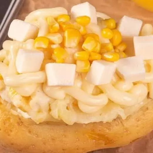 Batata Recheada Palmito E Milho