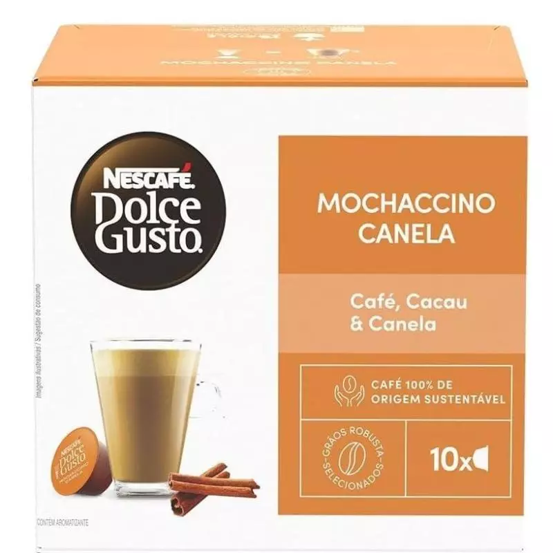 Café em Cápsula Mochaccino Canela