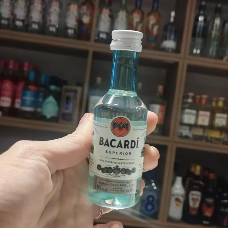 Mini Ron Bacardi 50 ml