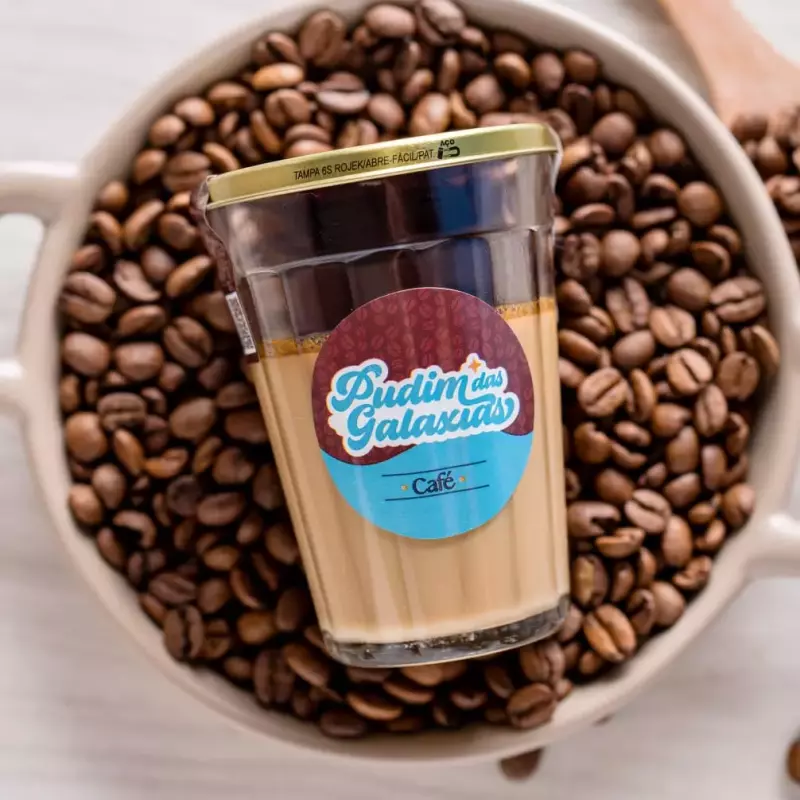 Pudim das Galáxias Café