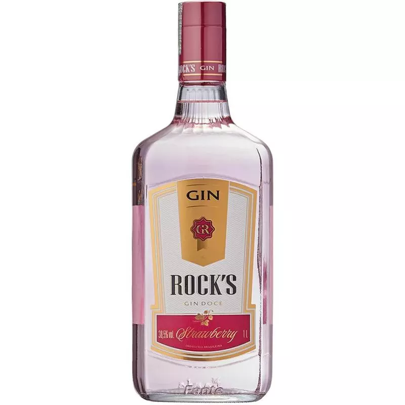 Gin Rock's Strawberry 1 Litro