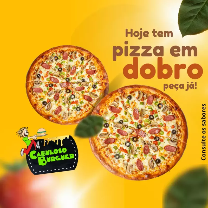 Promoção 2 Pizzas Grandes
