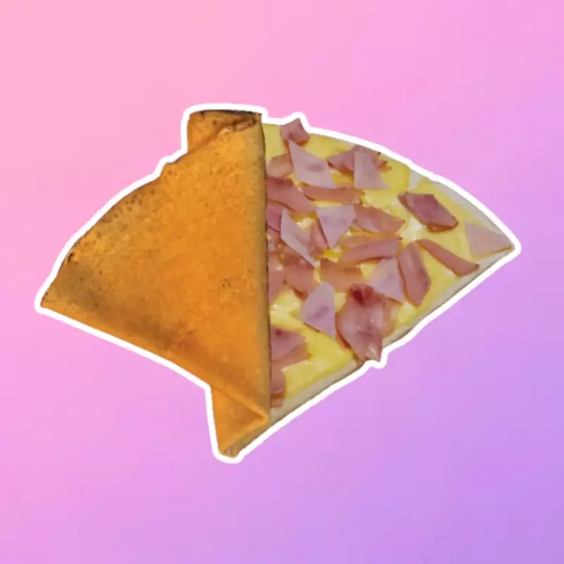 Crepa jamón + Manchego