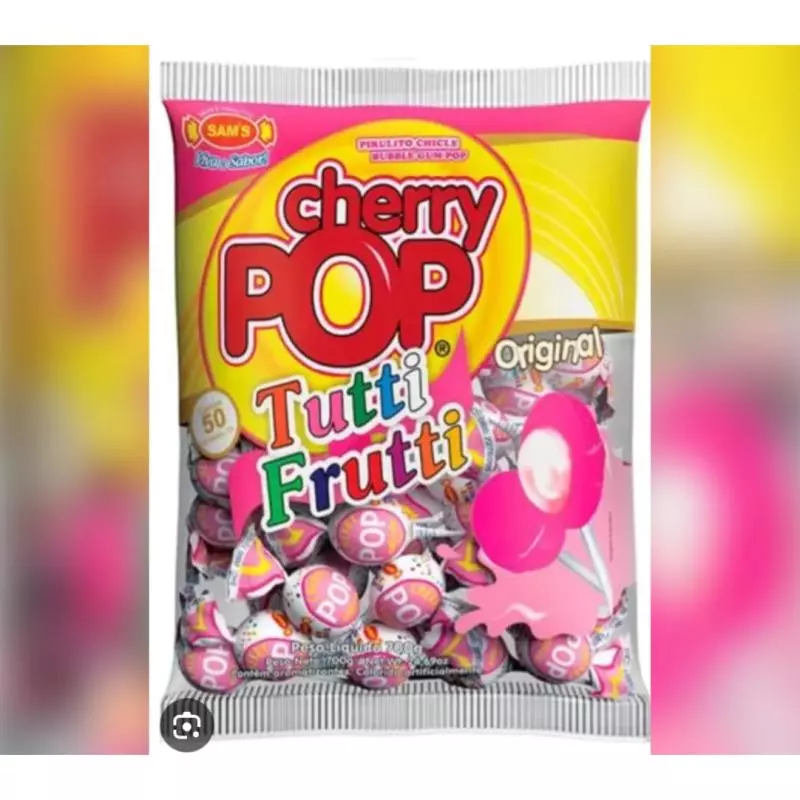 Pop cherry tutti frutti