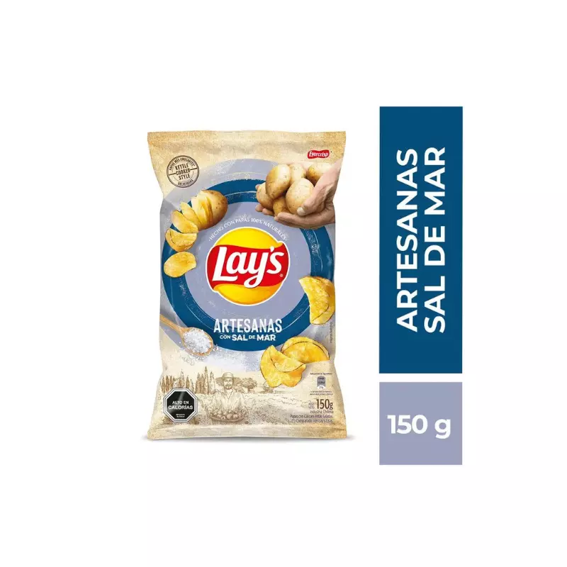 Lays Artesanas Sal Evercrisp 150 Grs