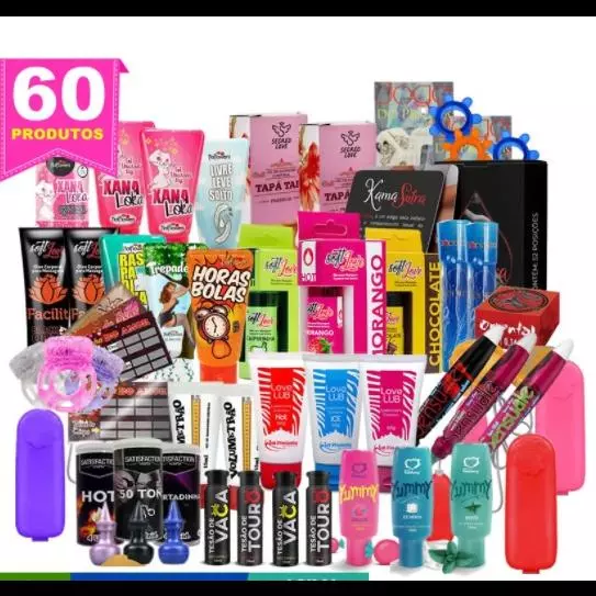 KIT REVENDEDOR 60 PRODUTOS