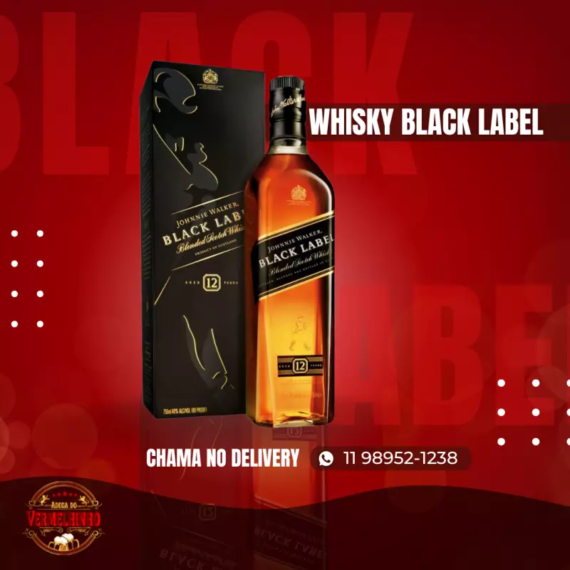 Combo Black Label C/ 5 adicionais
