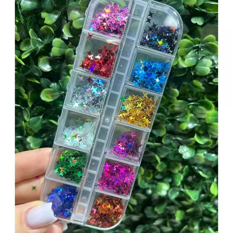 Cartela Decoração Carnaval Estrelas