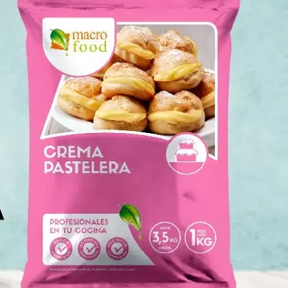 Crema pastelera marcofood 1k