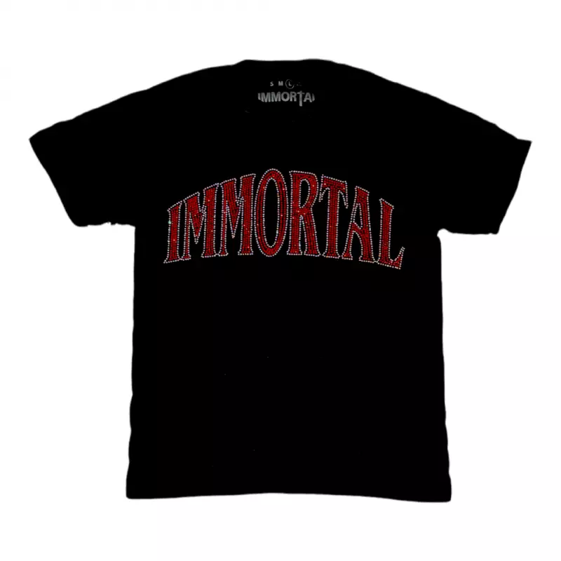 IMMORTAL RHINESTONE POLERA