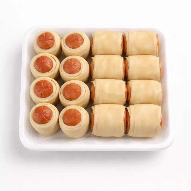 20 ROLLITOS DE SALCHICHA