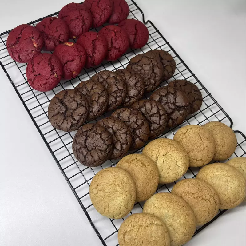 Cookies trio três sabores de cada