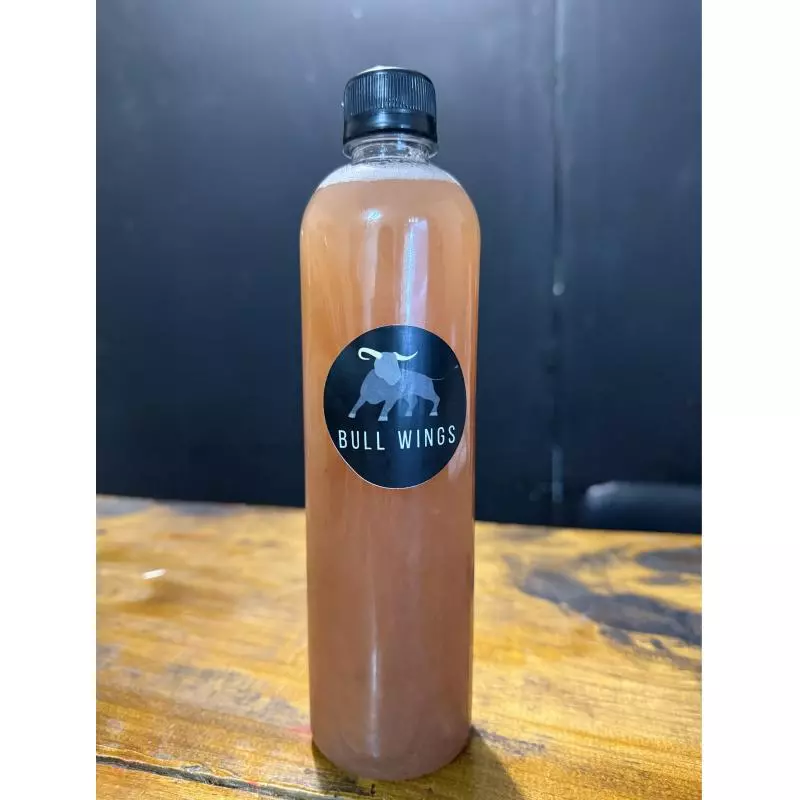 Piña con fresa