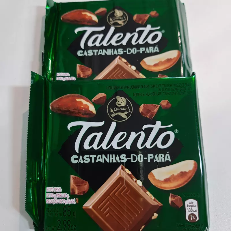 Talento 85g verde castanha do Pará
