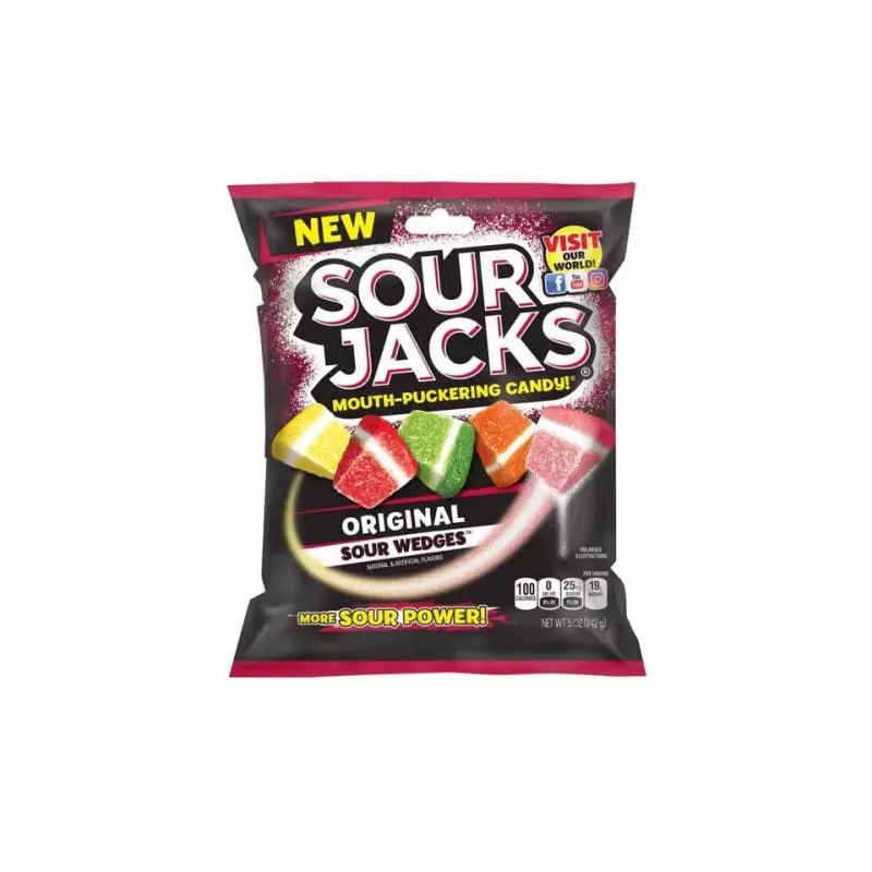 Sour jacks original wedges 5oz