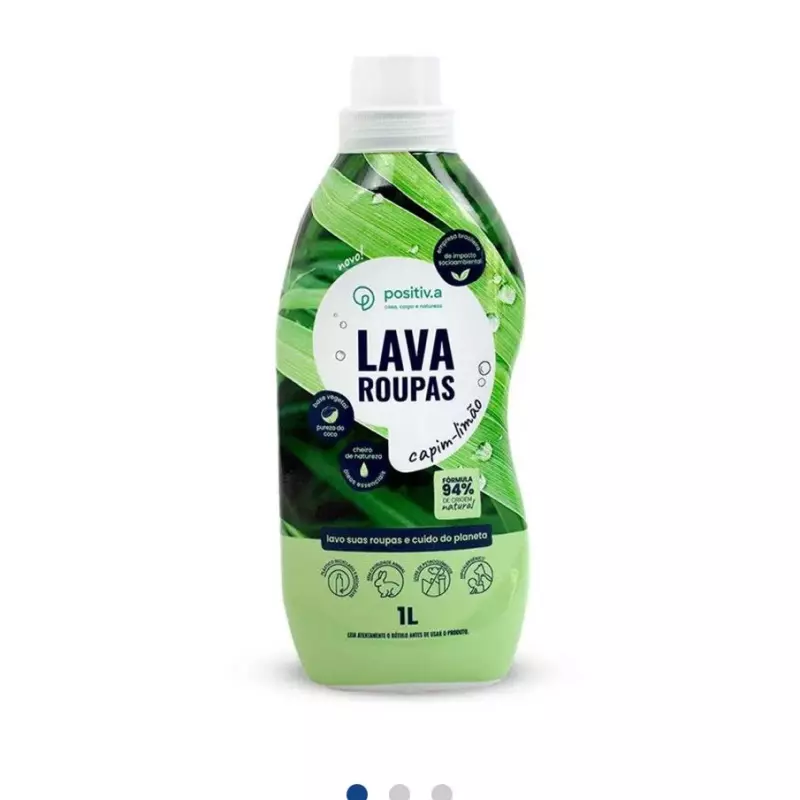 Lava Roupa  1L Capim Limao