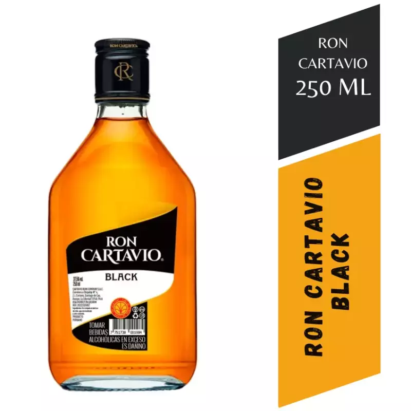 Ron Caratvio Black - 250 Ml