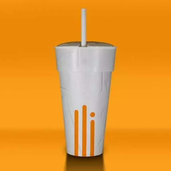 Vaso coleccionable blanco