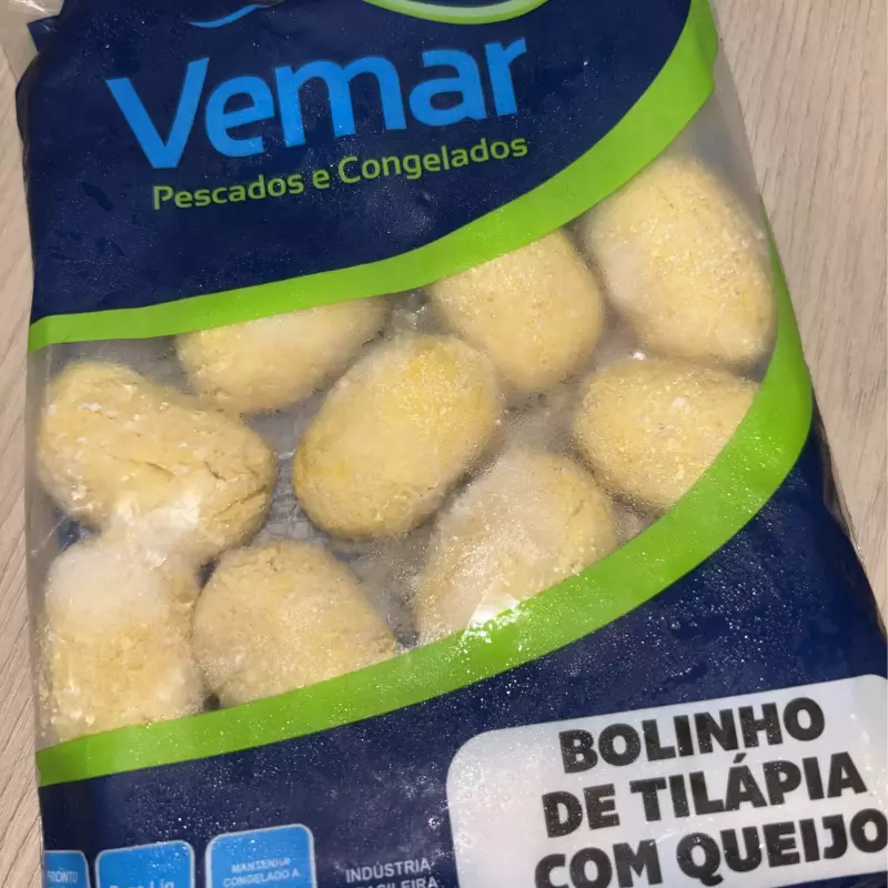 BOLINHO TILÁPIA COM QUEIJO VEMAR