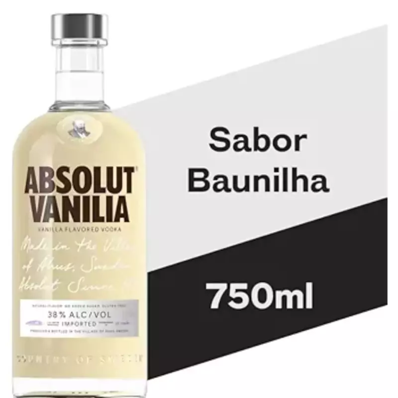 Absolut Baunilha 750ml