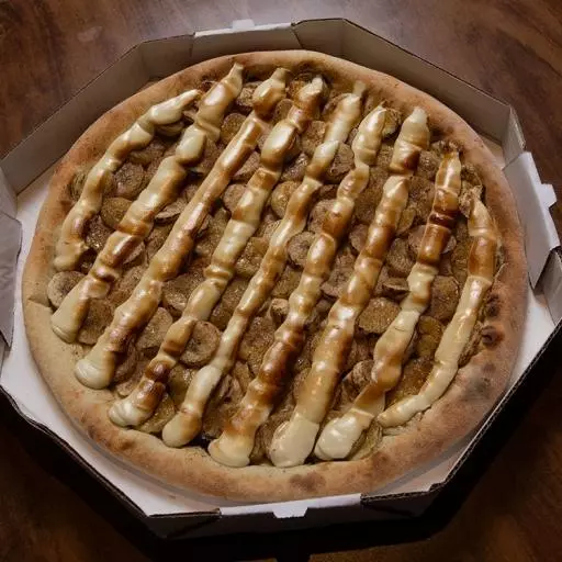 Pizza Banana Nevada 25 cm