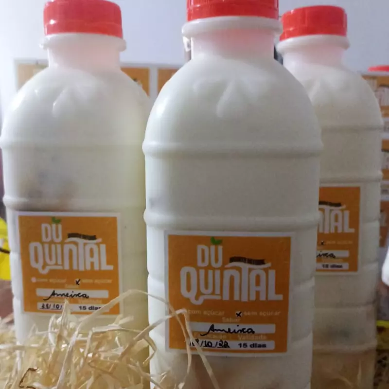 Iogurte Natural Sabor Ameixa 1l