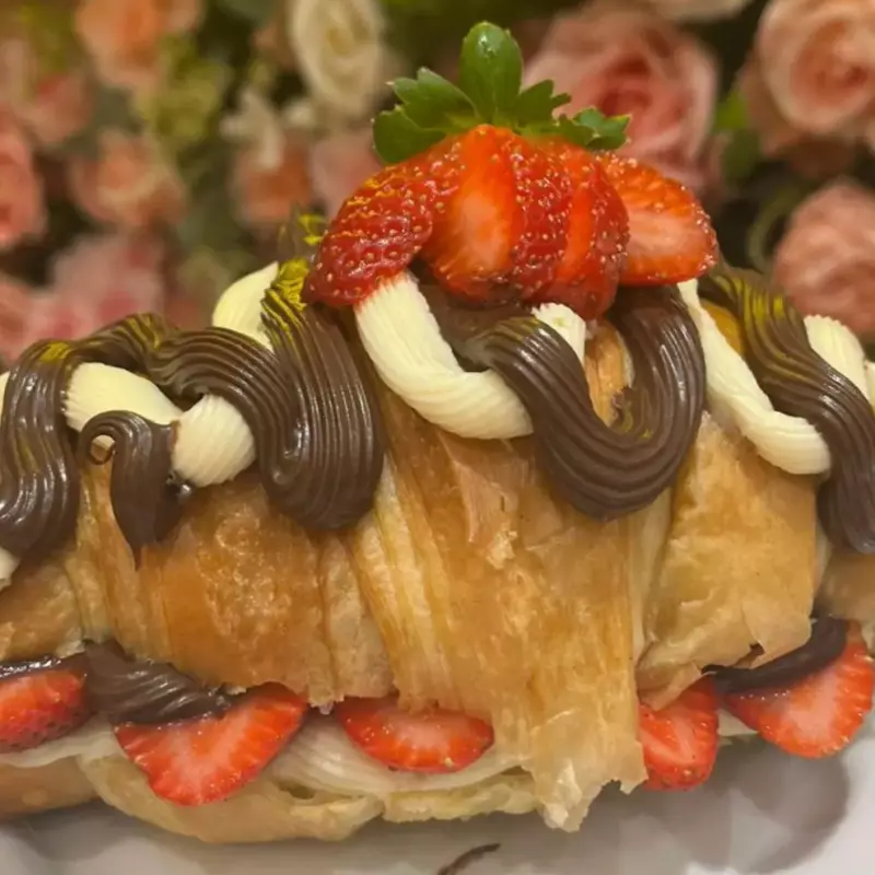Croissant de morango