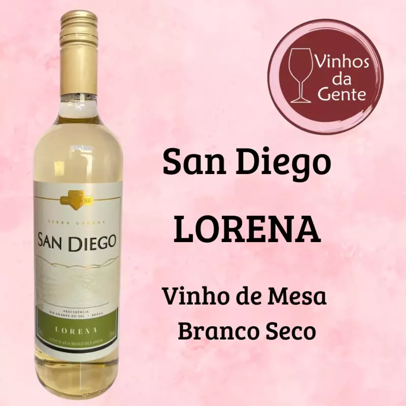 SAN DIEGO Lorena - V de Mesa B Seco