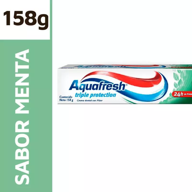 Aquafresh menta 158grs