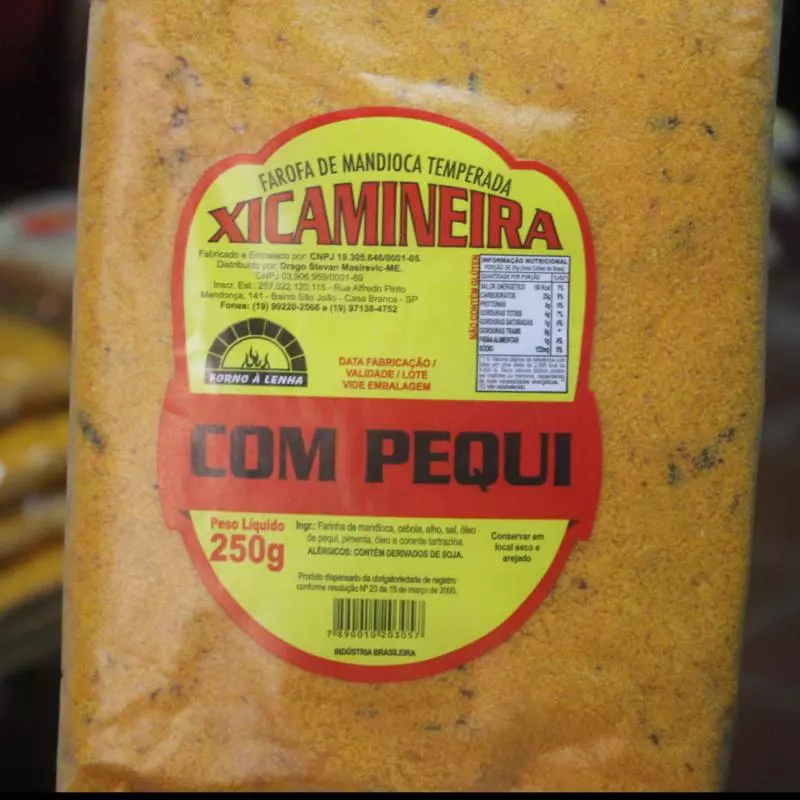 Farofa de Mandioca com Pequi - 250g