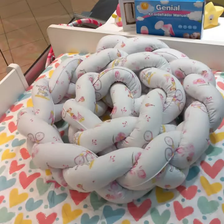 Protector de Cuna Trenzado