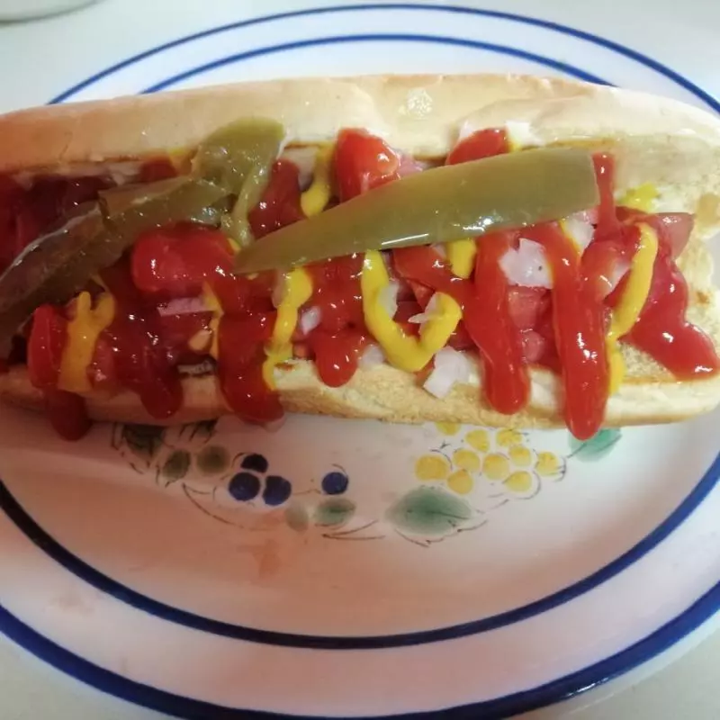 Hot dog sencillo