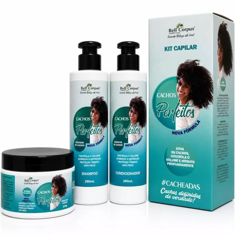 KIT CAPILAR CACHOS PERFEITO