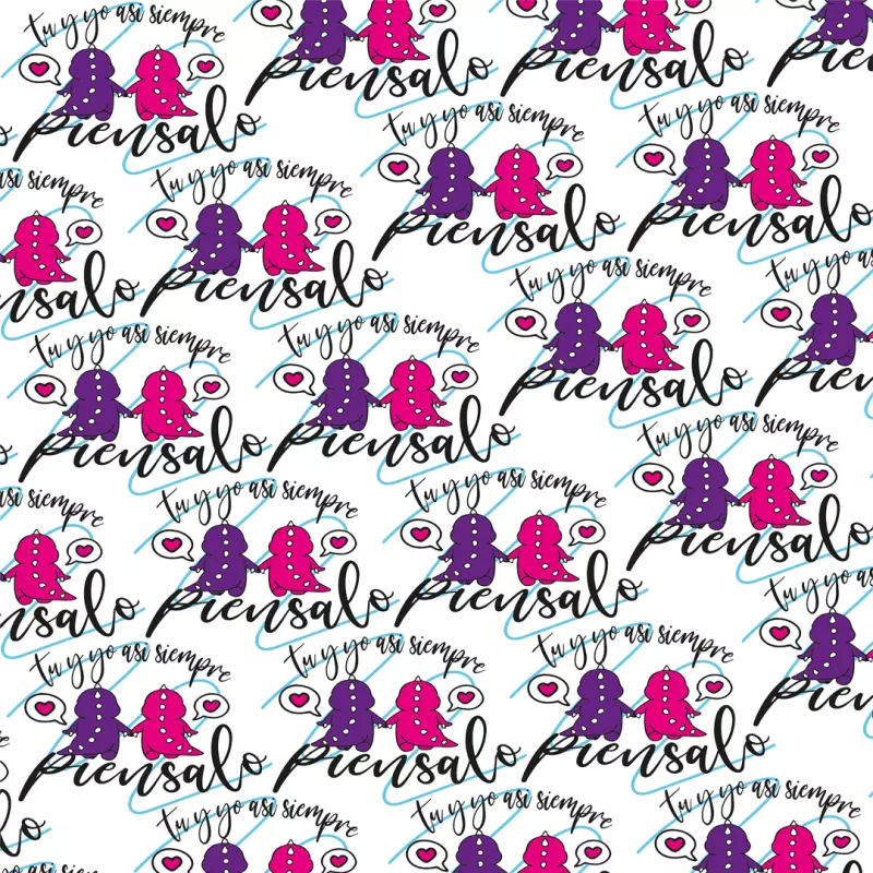 PAPEL DE REGALO PIENSALO TU Y YO