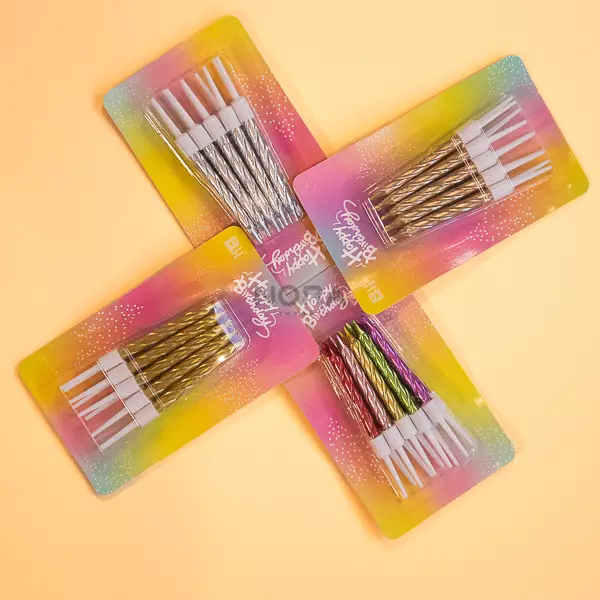 Paquete Velas Clásicas 10 und