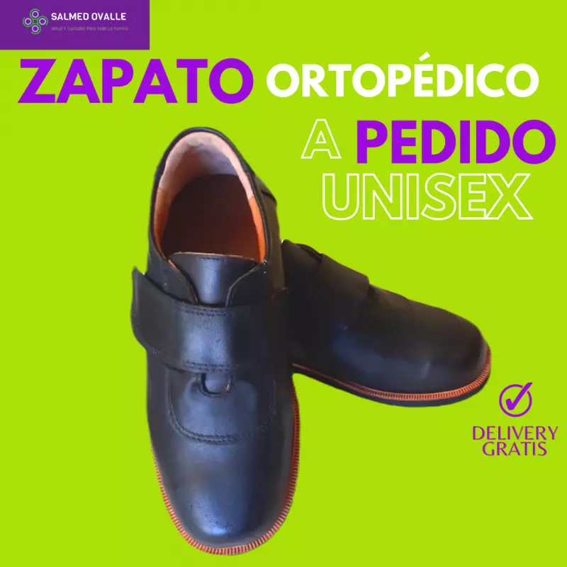 ZAPATO ORTOPÉDICO UNISEX A PEDIDO