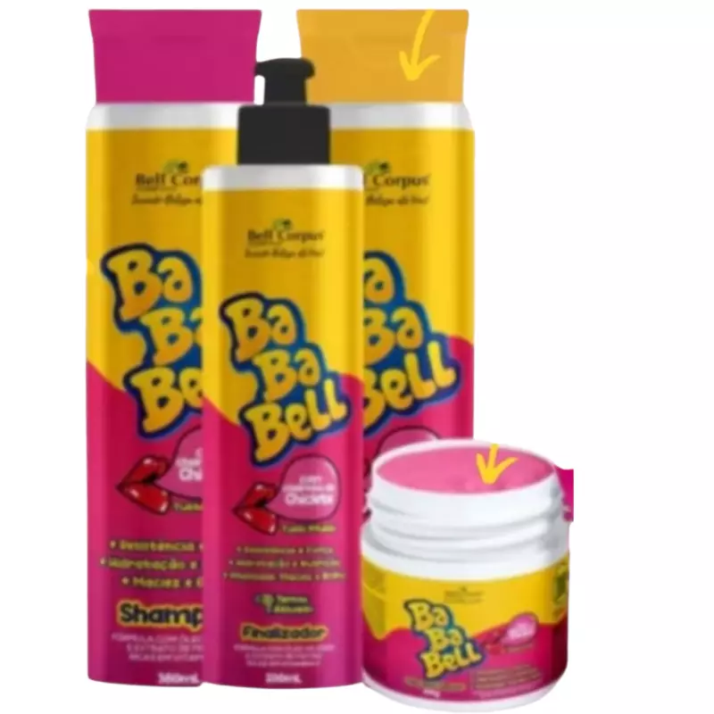 Kit Bababell 4 Itens/ Bell Corpus