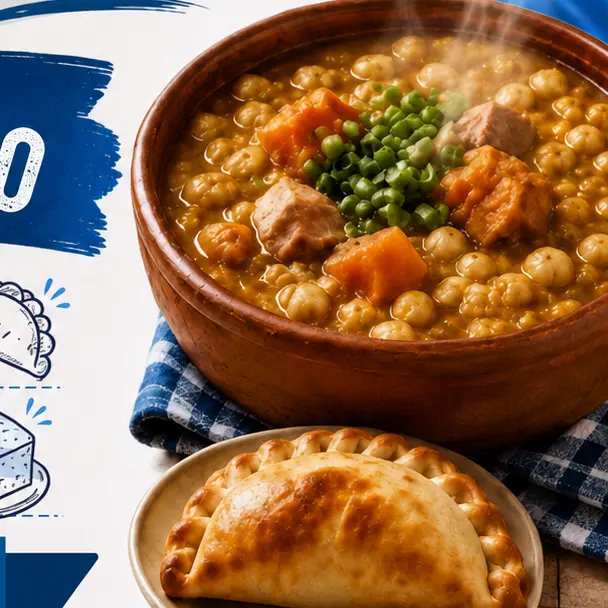 (LOCRO + 2 EMPANADAS)