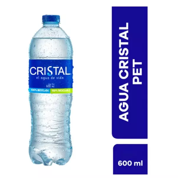 Agua Cristal 600 ml