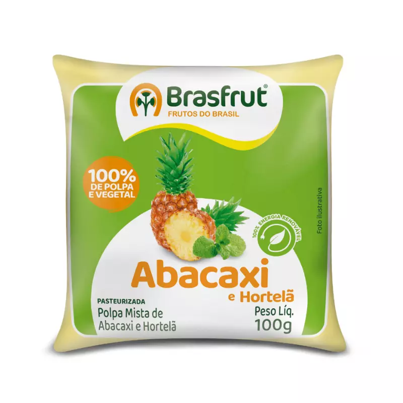 Abacaxi e Hortelã Brasfrut