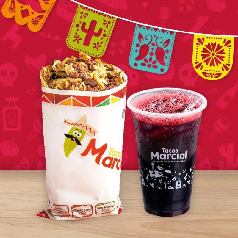 EL CHARRO (Jamaica + taco o enchii)