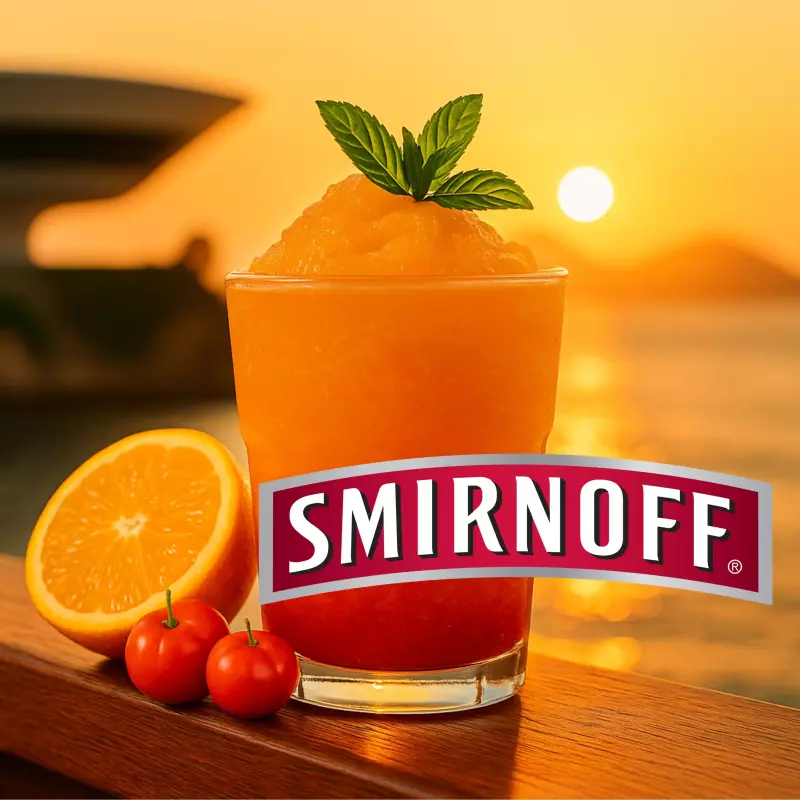 Frozen de Laranja e Acerola - 1 Lt