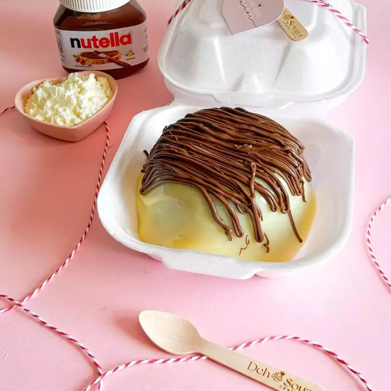 Mini Vulcão Ninho&Nutella