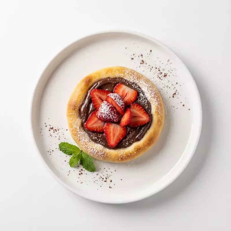 Esfiha Brigadeiro c/ Morango