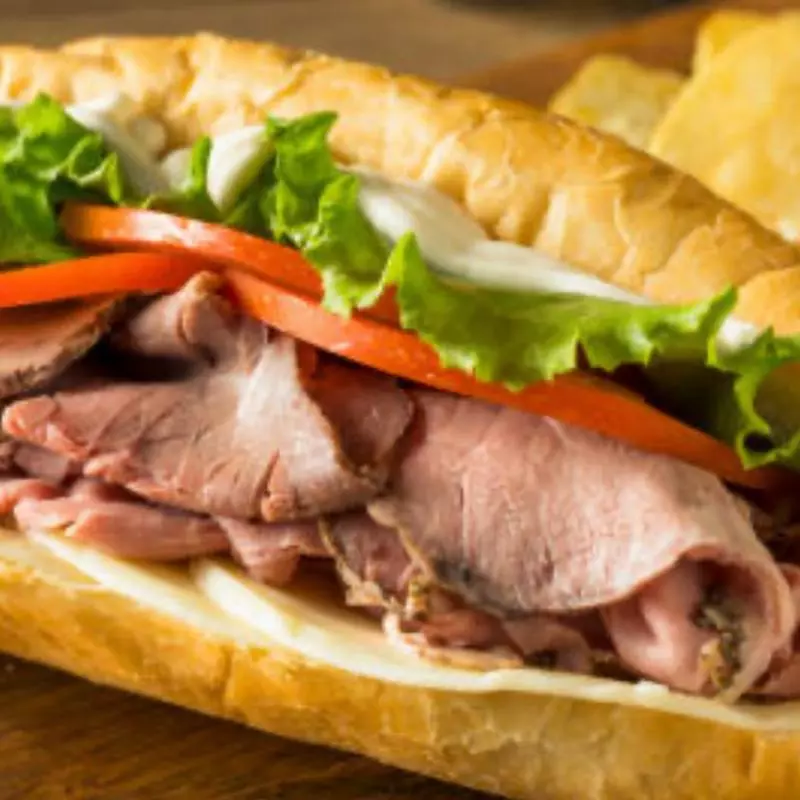 Sándwiches Roast Beef