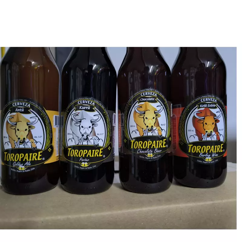 CERVEZA ARTESANAL TOROPAIRE BOTELLÍN