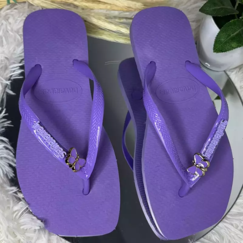 Fem ping borboleta lilas